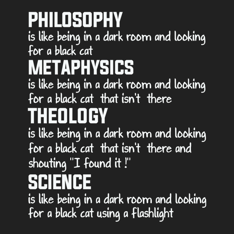 Funny Mix Science, Philosophy, Metaphysics, Theology Basic T-shirt by SusanneRestemayer | Artistshot