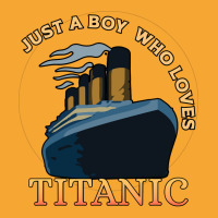 Just A Boy Who Loves Titanic Memorabilia Merchandise Long Sleeve T Shi Basic T-shirt | Artistshot