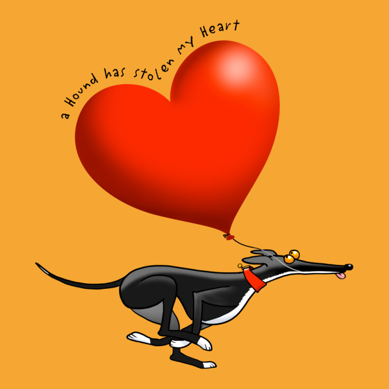 Stolen Heart   Black Hound Basic T-shirt by annolacopjaj | Artistshot