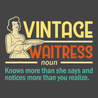 Vintage Waitress Waiter Restaurant Server Food Serving Basic T-shirt | Artistshot