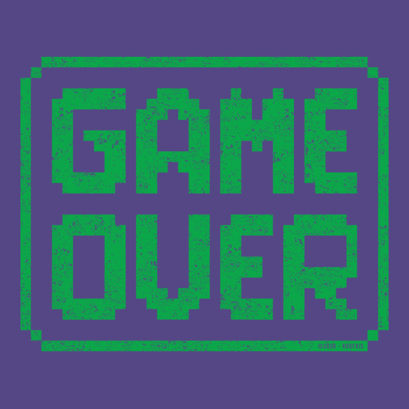 Game Over Green Worn Quote Basic T-shirt by peemotchalwe4 | Artistshot