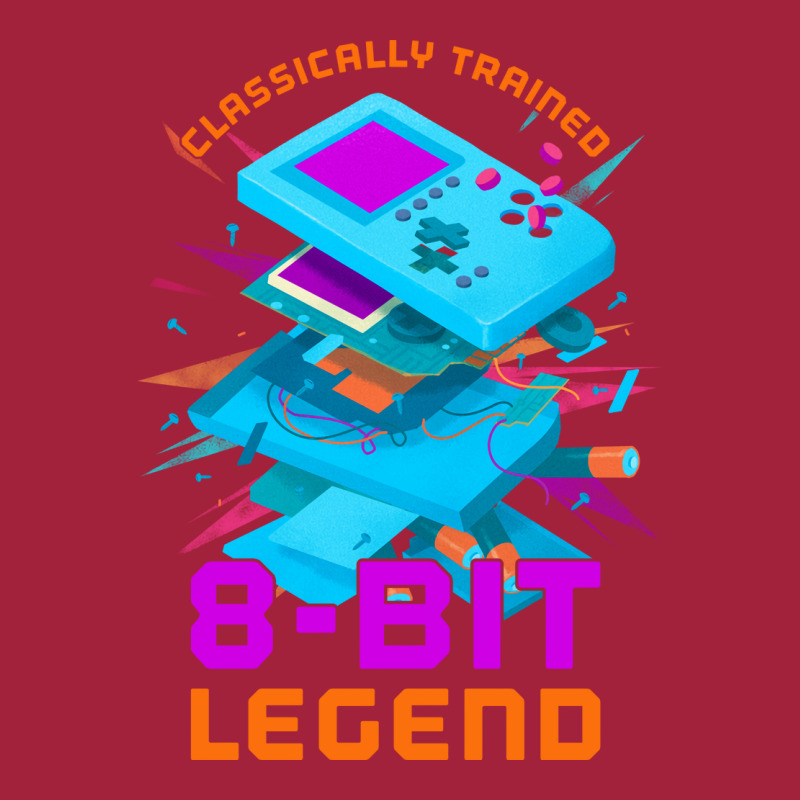 Retro Gamer 8bit Legend Handheld Stars Basic T-shirt by peemotchalwe4 | Artistshot