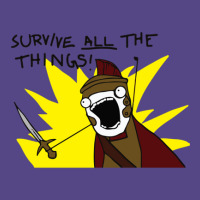 All The Things Meme Survive All The Things Knight Medieval Rpg Gamer W Basic T-shirt | Artistshot