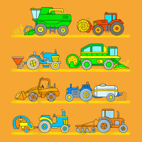 Kids Combine Harvester Farm Vehicles Tractor Boys Basic T-shirt | Artistshot