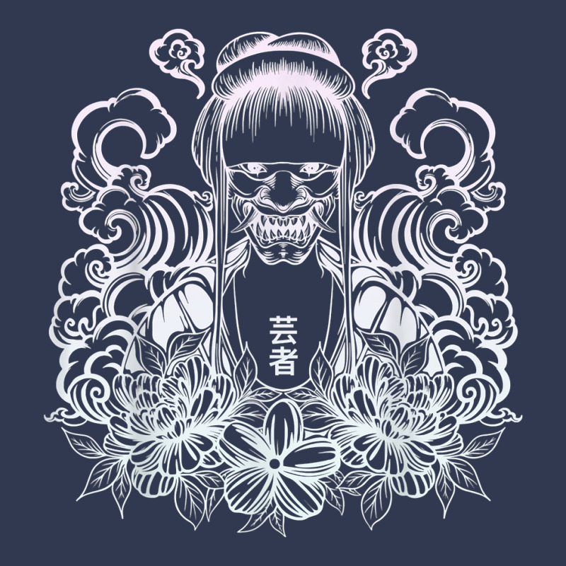 Samurai Warrior Geisha, Hannya Oni Mask Japan Anime T Shirt Basic T-shirt by pearleql2katnik | Artistshot