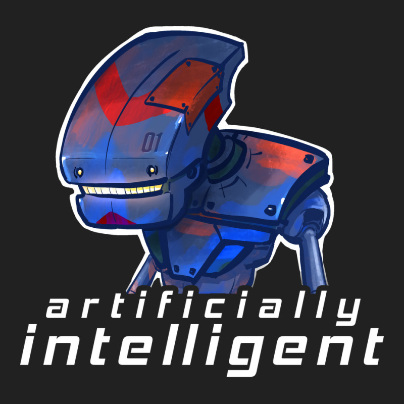 Artificially Intelligent Basic T-shirt | Artistshot