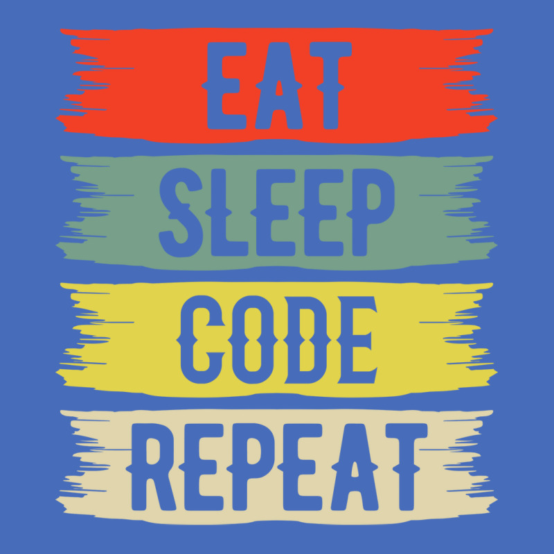 Eat Sleep Code Repeat Basic T-shirt | Artistshot