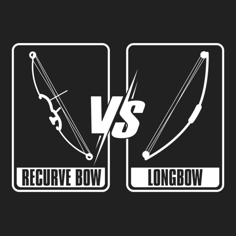 Recurve Bow Vs Longbow Bow Arrow Club Competition Archery Basic T-shirt | Artistshot