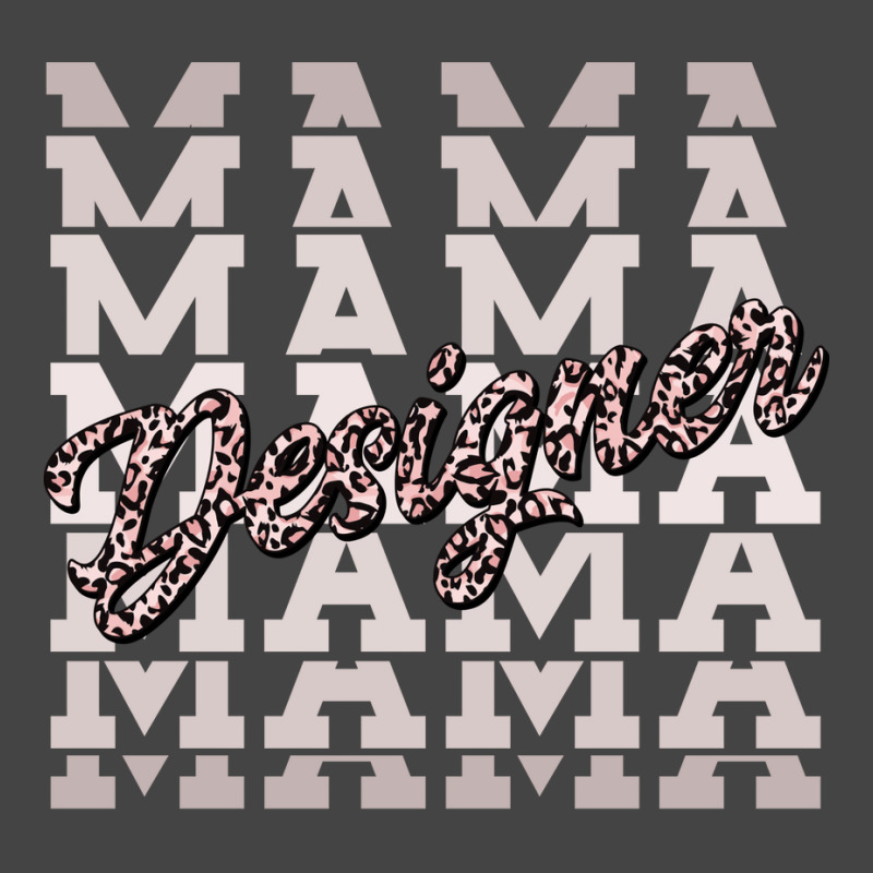 Designer Mama Leaopard Print Graphic Designer Mom Graduation Love Basic T-shirt | Artistshot