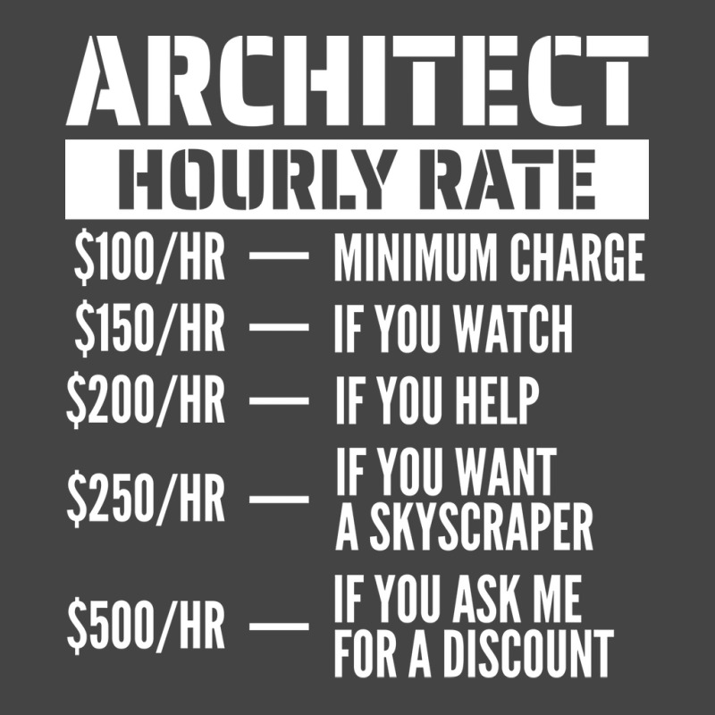 Architect Hourly Rate Summer Basic T-shirt | Artistshot