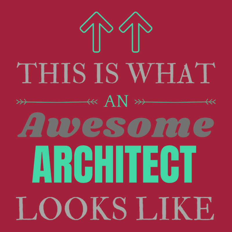 Architect Gift Red Basic T-shirt | Artistshot