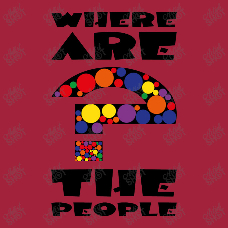 Where Are The People   Where Are The People Basic T-shirt by kiranimud | Artistshot