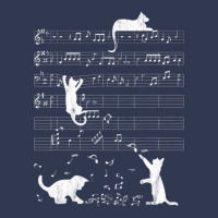 Cute Cat Distressed Music Notes Kitty Piano Musician Basic T-shirt | Artistshot