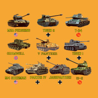 Top Ten Best Ww2 Tanks M4 Sherman Panzer Iv Tiger Ii T-34 Basic T-shirt | Artistshot