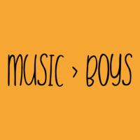 Music Over Boys Basic T-shirt | Artistshot