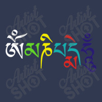 Om Mani Padme Hum- Buddhist Mantra Design Basic T-shirt | Artistshot