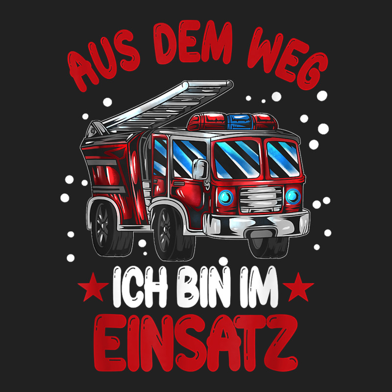 Youth Fire Department Fire Truck Out Of The Way I'm On Duty T Shirt Basic T-shirt | Artistshot