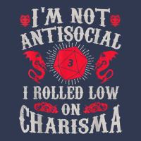 I'm Not Antisocial I Rolled Low On Charisma Dice Rpg Gamer T Shirt Basic Youth T-shirt | Artistshot