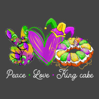 Peace Love King Cake Shirt A Mardi Gras Party Carnival T Shirt Basic Youth T-shirt | Artistshot