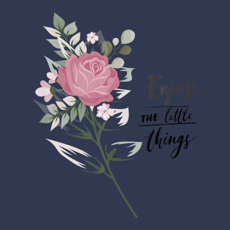 Enjoy The Little Things Shirt Flowers Trendy Quote Basic Youth T-shirt | Artistshot