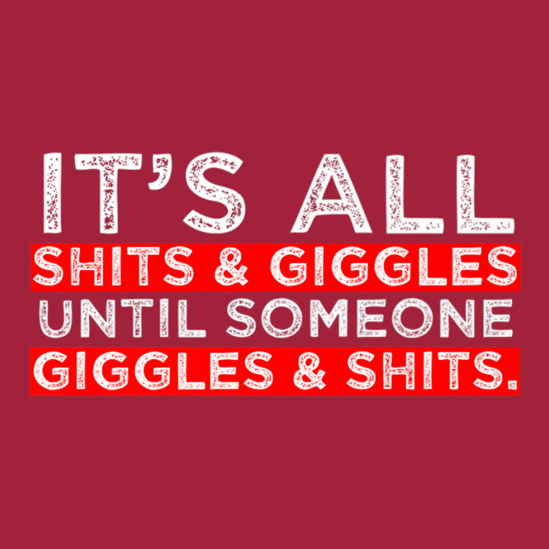 It's All Shits And Giggles Adult Humor Friend Poo Basic Youth T-shirt by longho | Artistshot