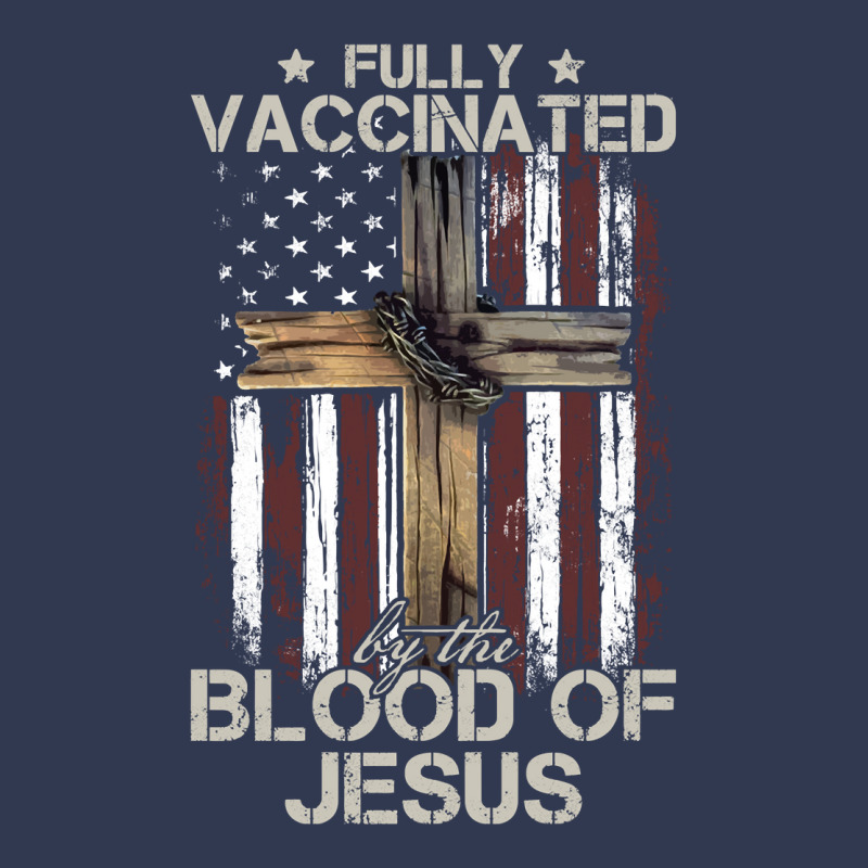 Christian Usa Flag Fully Vaccinated By The Blood Of Jesus Long Sleeve Basic Youth T-shirt by omano | Artistshot