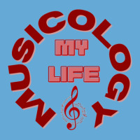 Musicology - My Life - Music Notes (red) Basic T-shirt | Artistshot