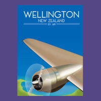 Wellington New Zealand Flight Poster 1.png Basic T-shirt | Artistshot