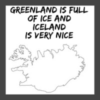 Greenland Is Full Of Ice And Iceland Is Very Nice11 Basic T-shirt | Artistshot