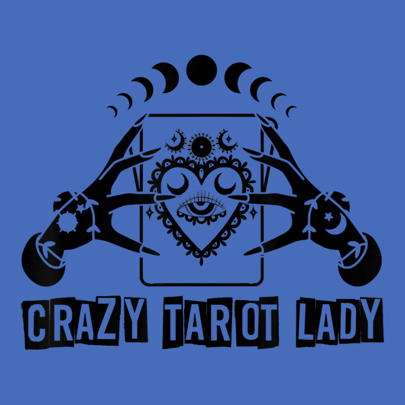 Divination Crazy Tarot Lady Crystal Ball Tarot Cards T Shirt Basic T-shirt by delredske | Artistshot