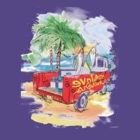 Beach Car Sunset Basic T-shirt | Artistshot