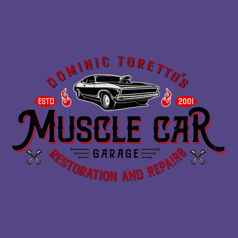 Toretto's Muscle Car Garage Lts Basic T-shirt | Artistshot