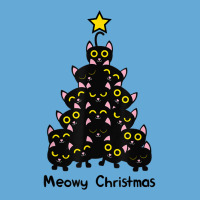 Meowy Cat Christmas Tree Shirt Men Women T Shirt Plus Size Basic T-shirt | Artistshot