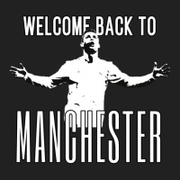 Welcome Back To Manchester Ronaldo 1 Basic T-shirt | Artistshot