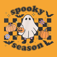 Retro Groovy Spooky Season Halloween Ghost Boo Fall Autumn Basic T-shirt | Artistshot