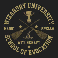 Wizardry University Basic T-shirt | Artistshot