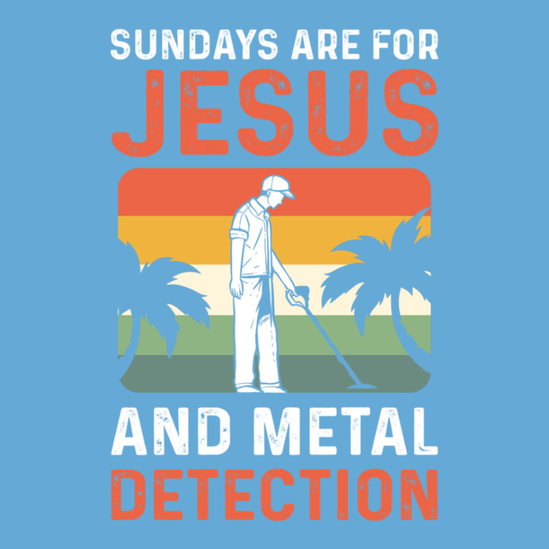 Sundays Are For Jesus And Metal Detection 1 Basic T-shirt by NANCYLTICKLE-SUMMERS | Artistshot