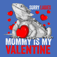 Sorry Ladies Mommy Is My Valentine Bearded Dragon Rescue Basic T-shirt | Artistshot