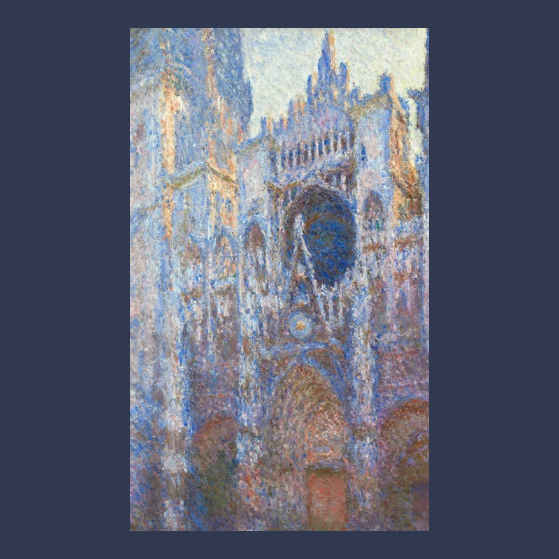 Claude Monet Rouen Cathedral, West Façade Basic T-shirt by Brownuh | Artistshot