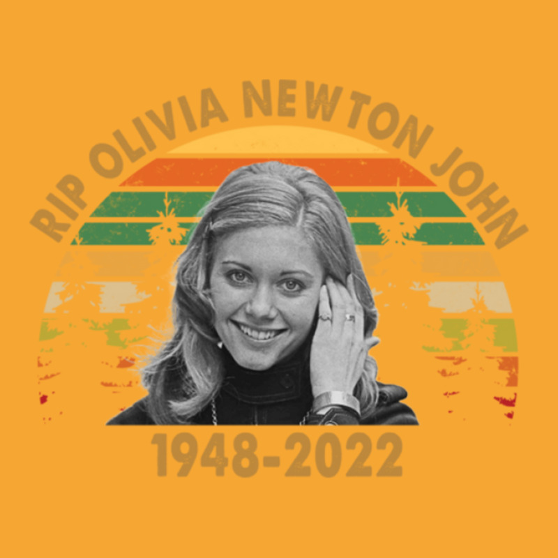 Rip Olivia Newton John Basic T-shirt | Artistshot