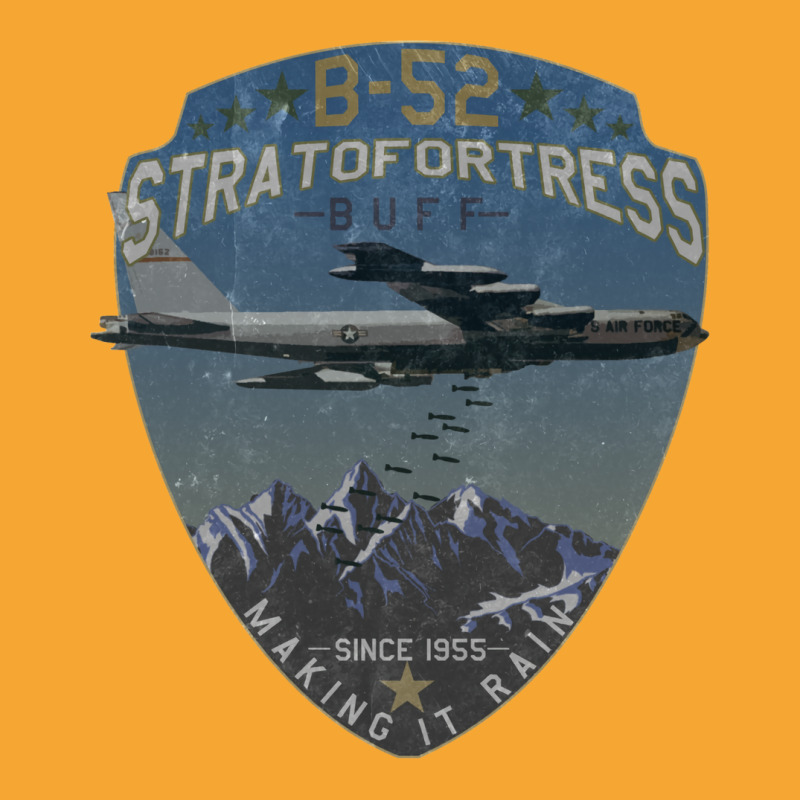 B 52 Stratofortress  Making It Rain Since 1955 Vintage Design Basic T-shirt | Artistshot