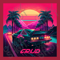 Car Retro Synthwave Basic T-shirt | Artistshot