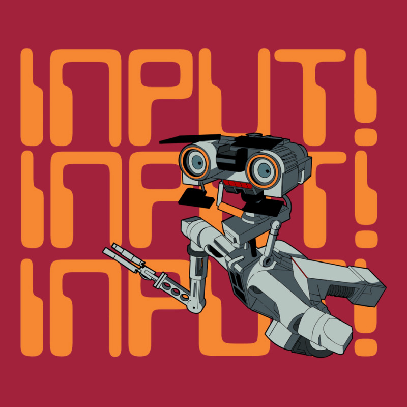 Johnny Five Input Basic T-shirt by legohtashyap | Artistshot