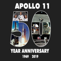 Apollo 11 50th Anniversary Of The Moon Landing In Pictures Space Basic T-shirt | Artistshot