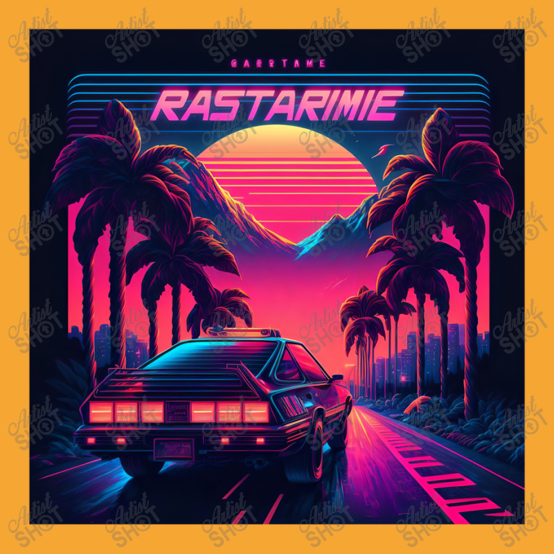 Car Retro Synthwave Basic T-shirt by Agus Creative | Artistshot