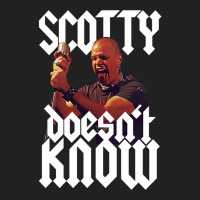 Scotty Doesn't Know Basic T-shirt | Artistshot