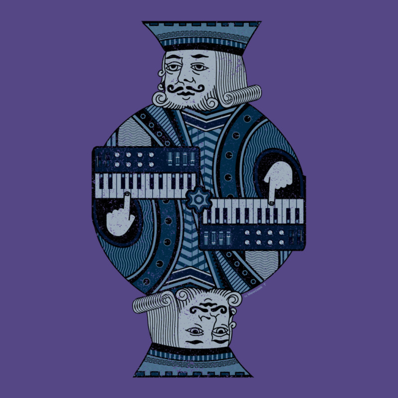 Synthesizer King Basic T-shirt | Artistshot