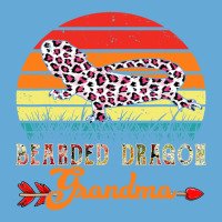 Vintage Bearded Dragon Grandma Flower Leopard Bearded Dragon Basic T-shirt | Artistshot