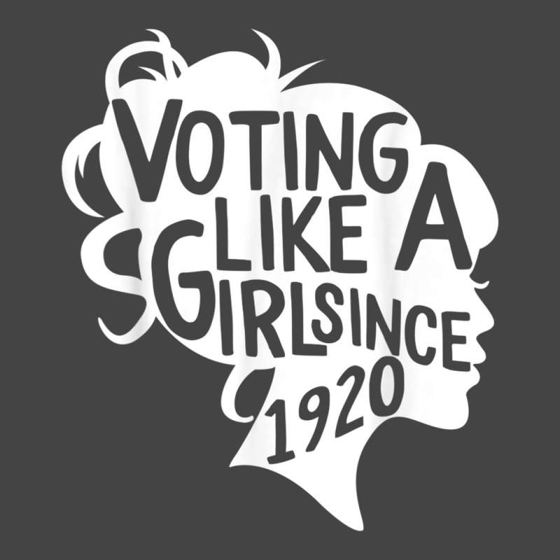 Voting Like A Girl Since 1920 19th Amendment Anniversary 100 Basic T-shirt | Artistshot