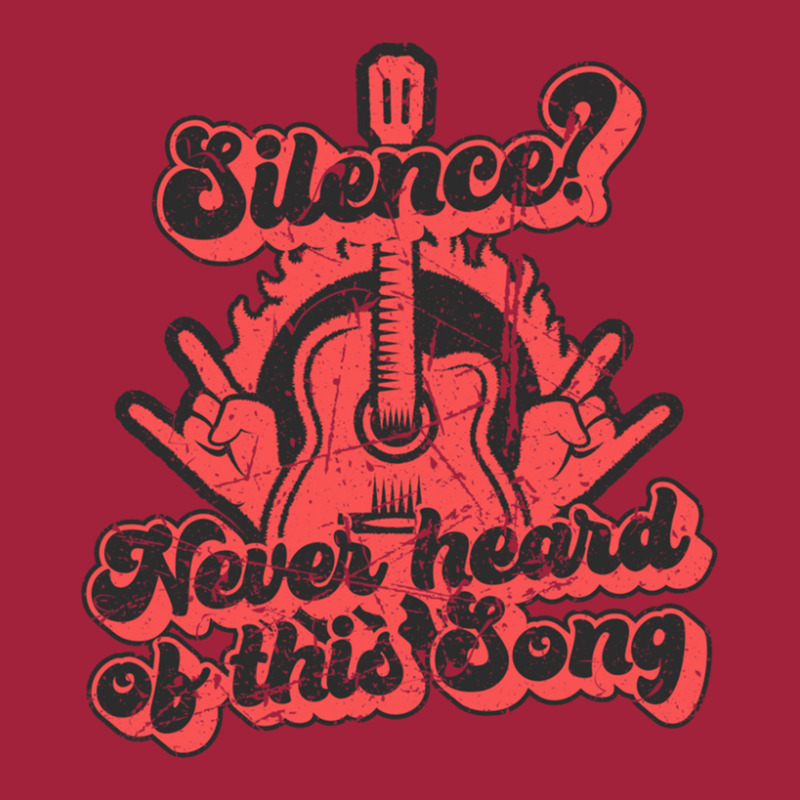 Silence Never Heard Of This Song Electric Guitar Basic T-shirt by PauletteWatkins1 | Artistshot